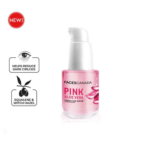 Faces Canada Pink Aloe Vera Fresh Eyes Serum