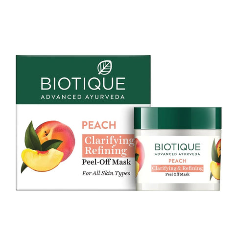 Biotique Peach Clarifying & Refining Peel-Off Mask