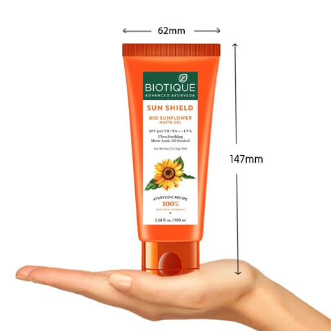 Biotique Sun Shield Bio Sunflower Matte Ultra Soothing Body Lotion