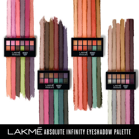 Lakme Absolute Infinity Eye Shadow Palette - Pink Paradise 12gm