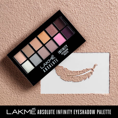 Lakme Absolute Infinity Eye Shadow Palette - Pink Paradise 12gm