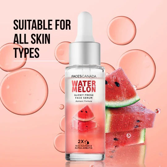 Faces Canada Water Melon Glowy Fresh Face Serum