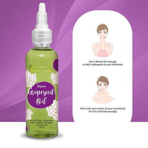 Aroma Magic Organic Grapeseed Oil