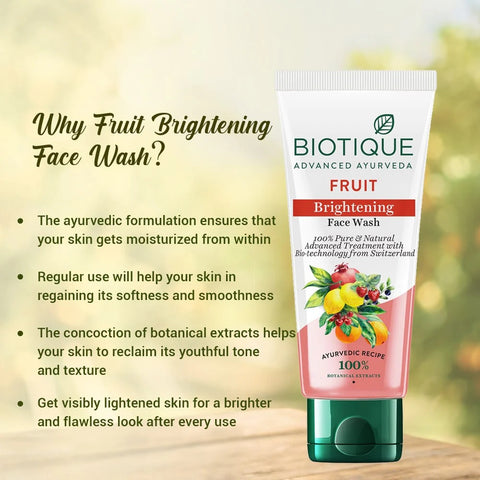 Biotique Fruit Brightening Face Wash