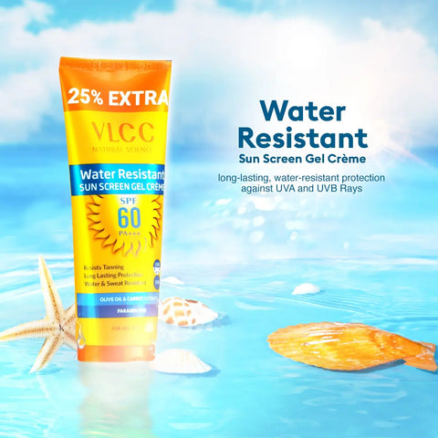 VLCC Water Resistant SPF 60 PA+++ Sunscreen Gel Cream