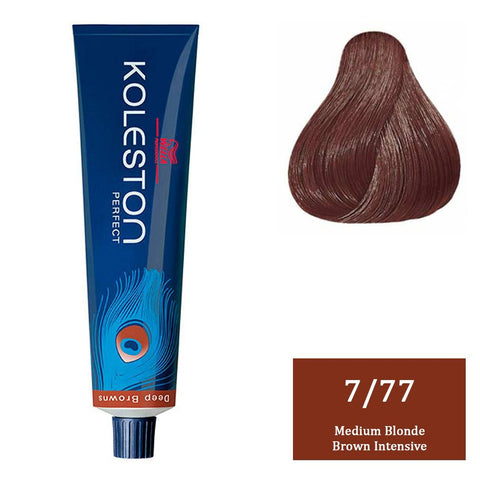 Wella Professionals Koleston Perfect Deep Browns - 7/77 Medium Blonde Brown intensive