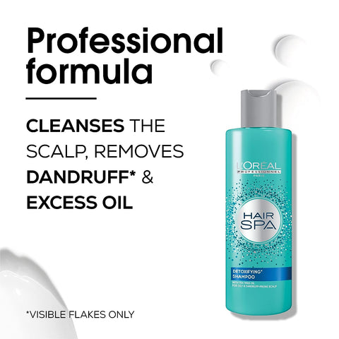 L'Oréal Professionnel Hair Spa Detoxifying Shampoo for Oily and Dandruff Prone Scalp