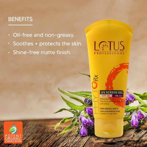 Lotus Professional PHX UV Screen Gel SPF-30 PA+++ 80gm