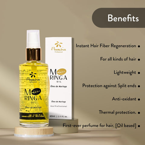 FLORACTIVE PROFISSIONAL Hair Moringa Oil