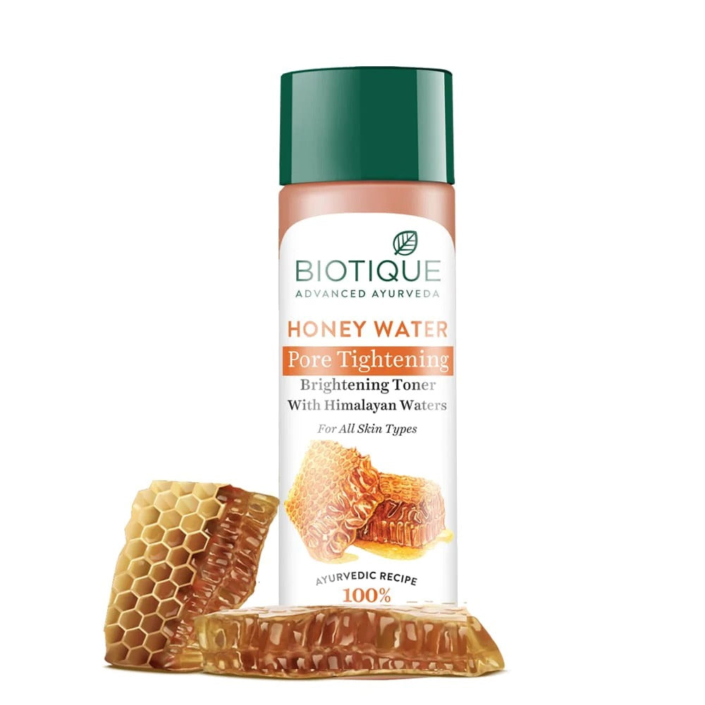 Biotique Honey Water Pore Tightening Brightening Toner