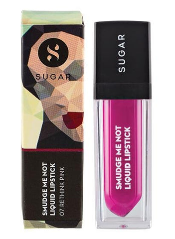 Sugar Smudge Me Not Liquid Lipstick - 07 Rethink Pink (Fuchsia)