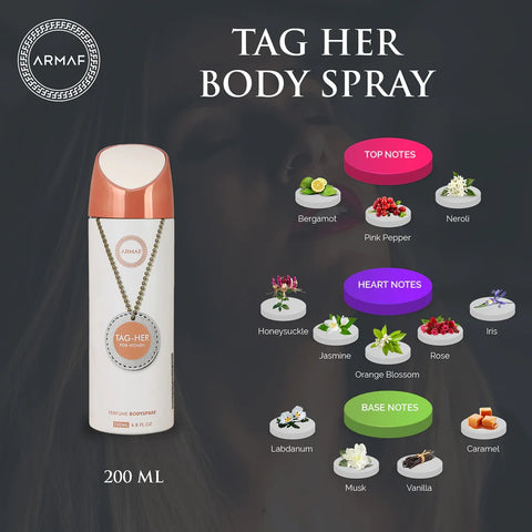 Armaf Tag Her Perfume Body Spray