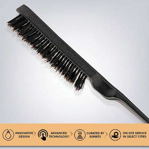 Vega Professional Teasing Hair Brush with 100% Boar Bristles-VPPHB-07