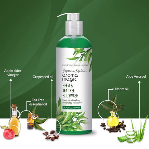 Aroma Magic Neem & Tea Tree Body Wash - Niacinamide