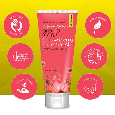 Aroma Aroma Strawberry Face Wash