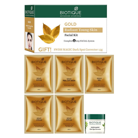 Biotique Gold Radiance Young Skin Facial Kit