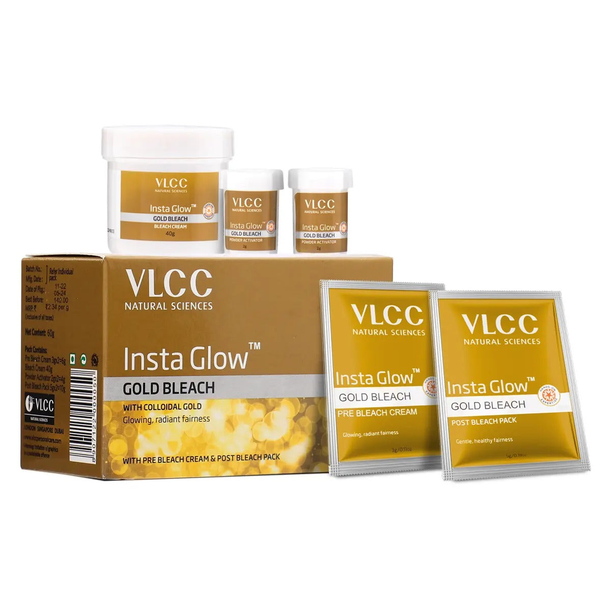 VLCC Insta Glow Gold Bleach