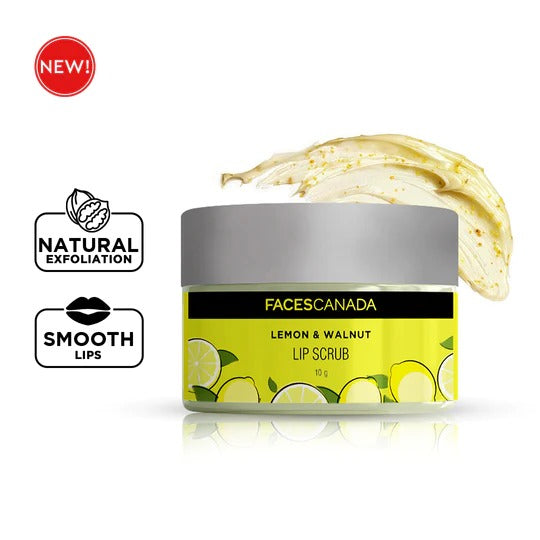 Faces Canada Lemon & Walnut Lip Scrub