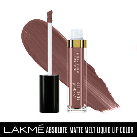 Lakme Absolute Matte Melt Liquid Lip Color - Mild Mauve (6ml)