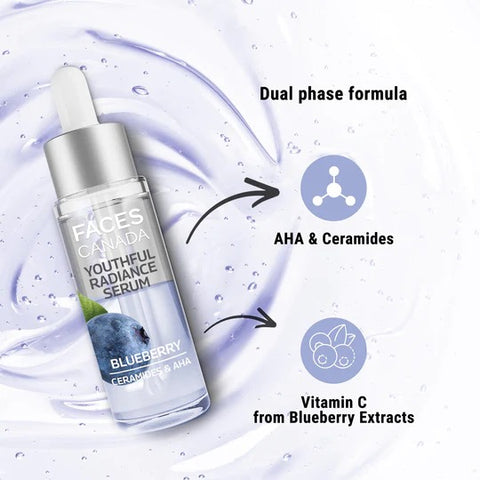 Faces Canada Youthful Radiance Serum Blueberry