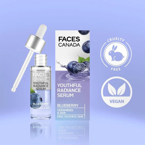 Faces Canada Youthful Radiance Serum Blueberry