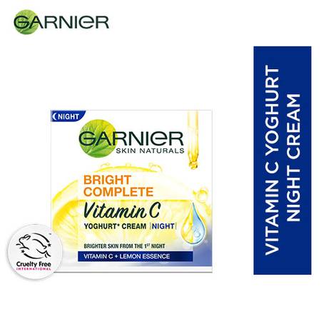 Garnier Bright Complete Vitamin C Yoghurt Night Cream