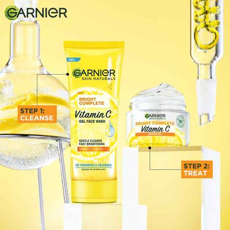 Garnier Bright Complete Vitamin C Gel Facewash