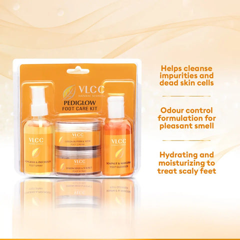 VLCC Pedi Glow Foot Care Kit 10 sessions