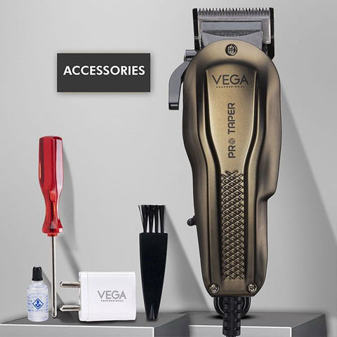 Vega Professional Pro Taper Corded Taper Blade Hair Clipper - VPPHC-01