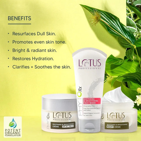 Lotus Professional Phytorx Whitening & Brightening Day & Night Kit