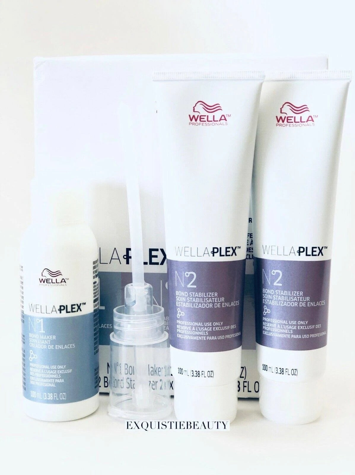 Wella Plex SALON KIT No1 & 2X No2, 16.9 oz each