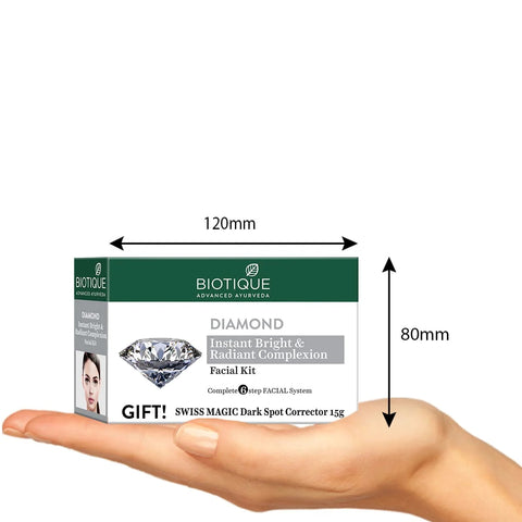 Biotique Diamond Instant Bright & Radiant Complexion Facial Kit