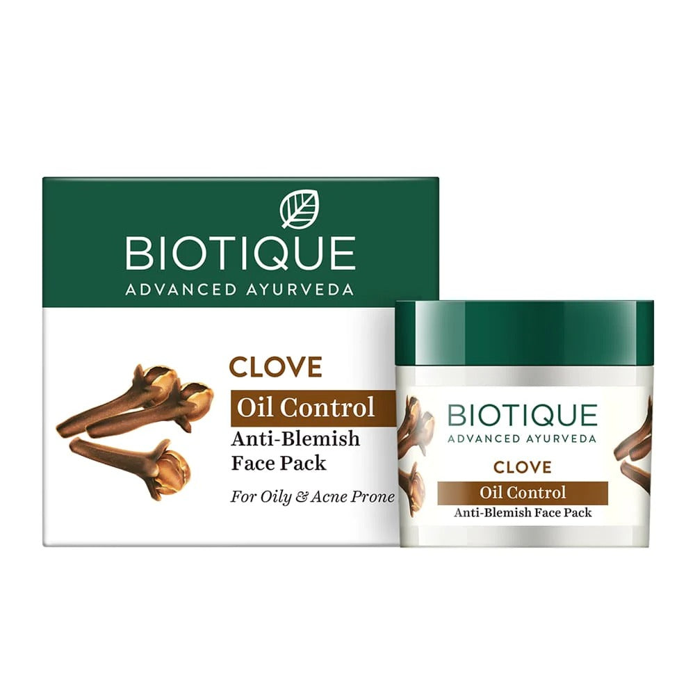 Biotique Clove Oil Control Anti-Blemish Face Pack