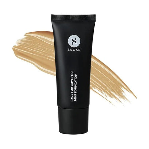 Sugar Rage For Coverage Foundation - 40 Breve (Medium Beige, Warm Undertone)