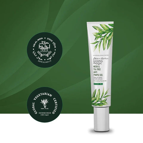 Aroma Magic Neem & Tea Tree Anti Pimple Gel - Niacinamide