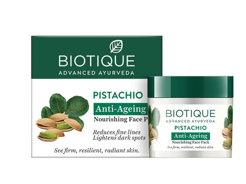 Biotique Pistachio Anti Ageing Nourishing Face Pack