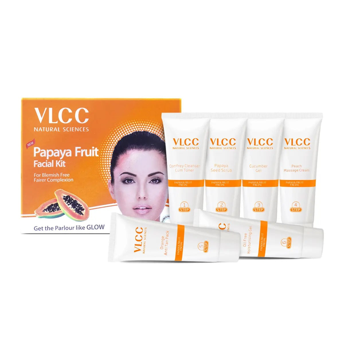 VLCC Papaya Fruit Single Facial Kit