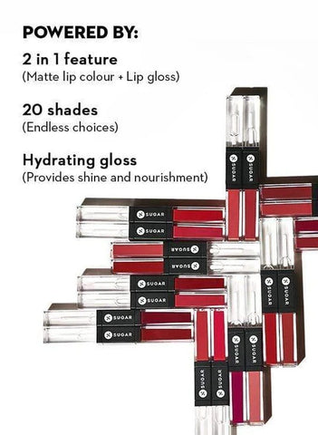 Sugar Smudge Me Not Lip Duos - 28 Trusty Rusty (Rust Red)