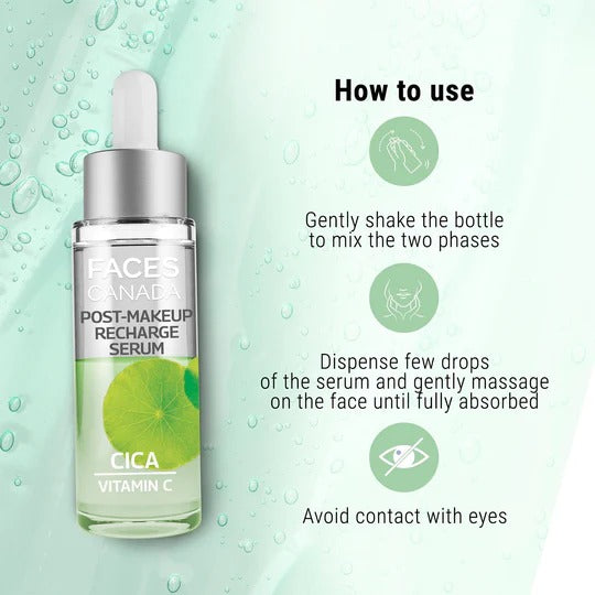 Faces Canada Post-Makeup Recharge Serum CICA