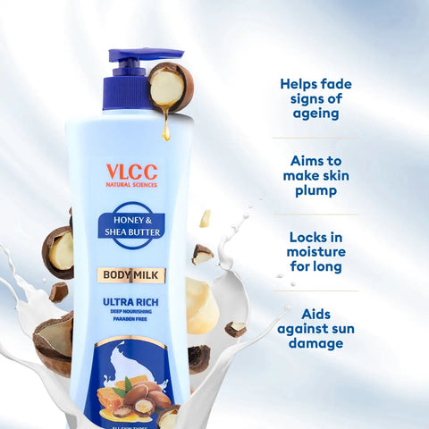 VLCC Honey and Shea Butter Body Milk