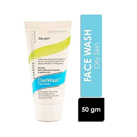 Cheryl’s Cosmeceuticals Clariwash Face Wash – For Oily Skin