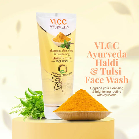 VLCC Ayurveda Deep Pore Cleansing Haldi & Tulsi Face Wash