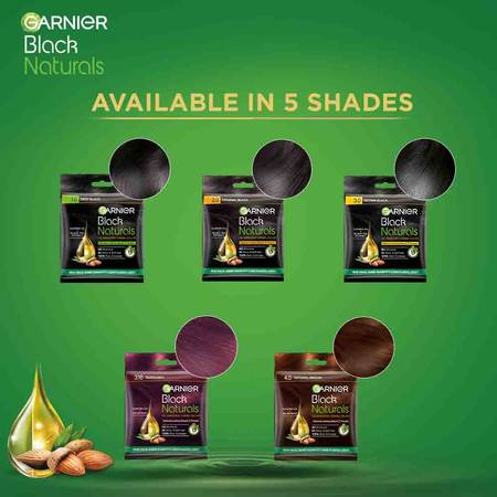 Garnier Hair Color Black Naturals