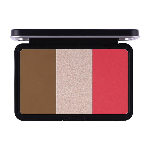 Forever52 Glambo Contour Highlighter Blush Palette