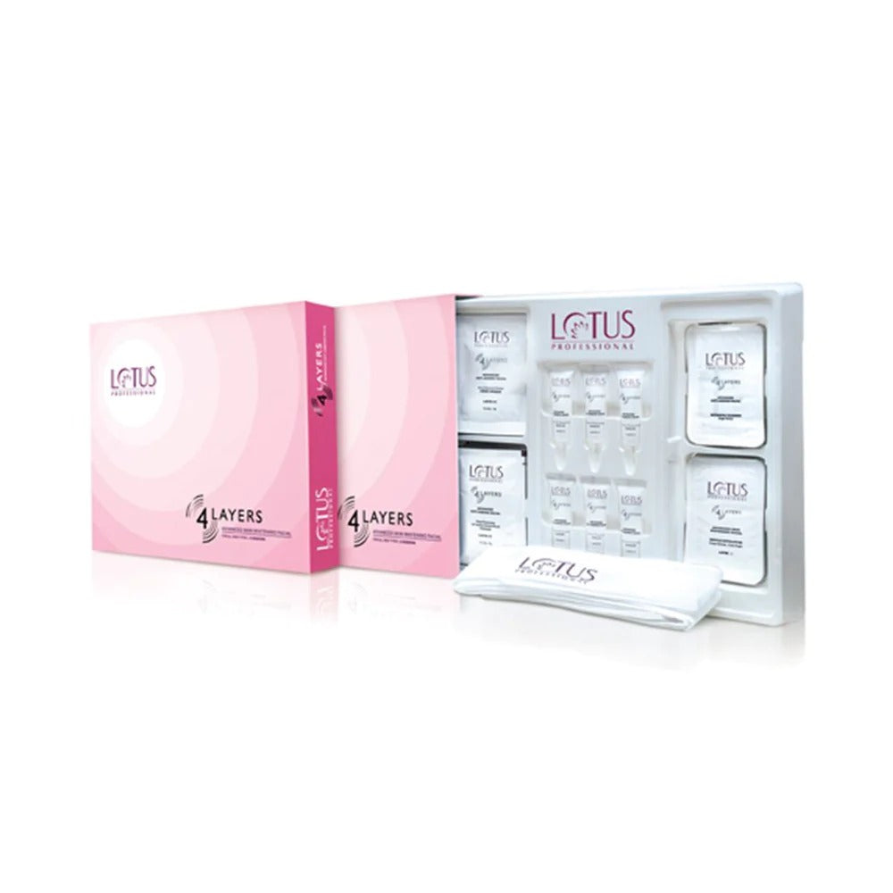 Lotus Professional 4 LAYER Skin Whitening Facial Kit