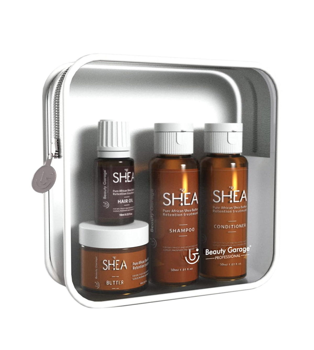 Beauty Garage Shea Retention Treatment Travel Kit