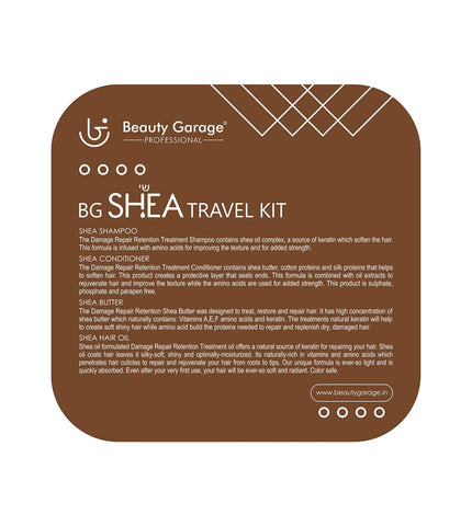 Beauty Garage Shea Retention Treatment Travel Kit