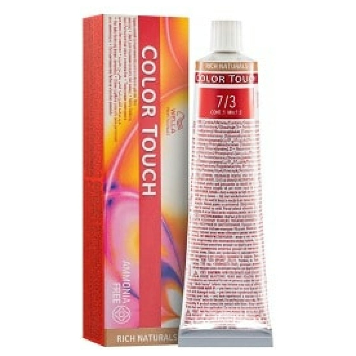 Wella Professionals Color Touch Rich Naturals Ammonia Free Hair Color 60ml 7/3 Medium Blonde