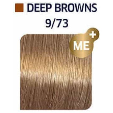 Wella Professionals Koleston Deep Browns Hair Color 60Gm 9/73 Very Light Blonde Brown Gold