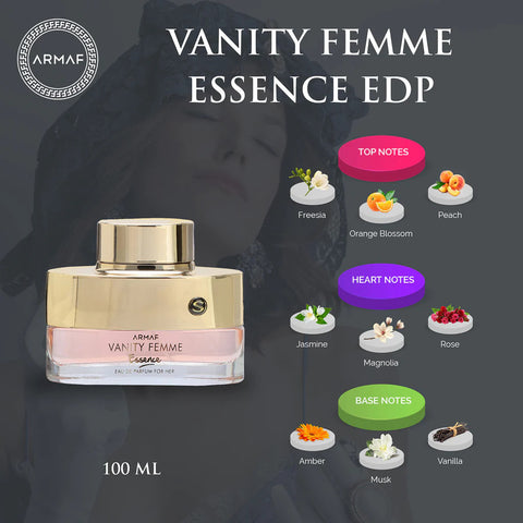 Armaf Vanity Femme Essence Eau De Parfum For Women